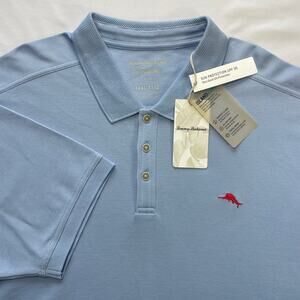 Tommy Bahama Mens Emfielder 2.0 Supima Cotton Island Zone Polo Shirt Size 3XL